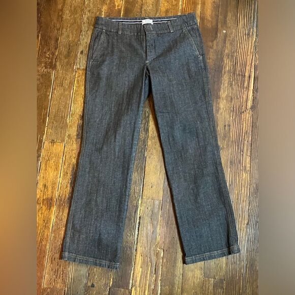 EUC Dockers Low Rise Slightly Curvy Iconic Khaki Pants Grey 10 - Picture 1 of 6